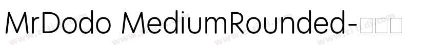 MrDodo MediumRounded字体转换